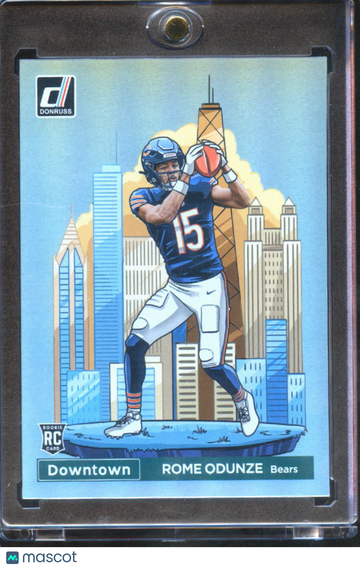2024 Panini Donruss Downtown Rome Odunze #15 RC