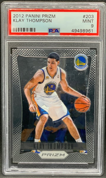 Klay Thompson 2012 Panini Prizm #203 Rookie PSA 9