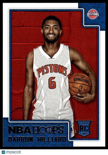 2015-16 Hoops Darrun Hilliard #297 RC