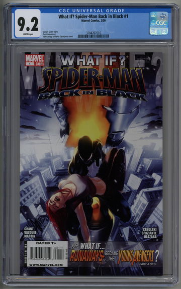 What if? Spider-Man Back in Black #1 CGC 9.2 One-Shot Mary Jane 