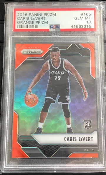 2016 Prizm orange RC Caris LeVert /49