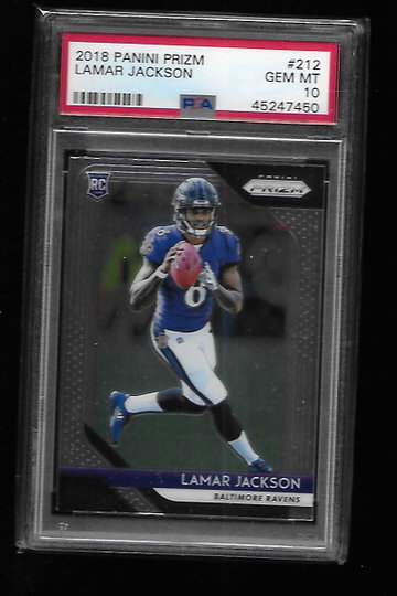 2018 Prizm Lamar Jackson