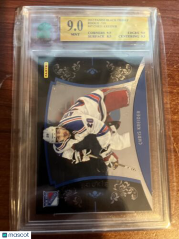 2012-13 Panini Black Friday Chris Kreider Rookie MNT 9