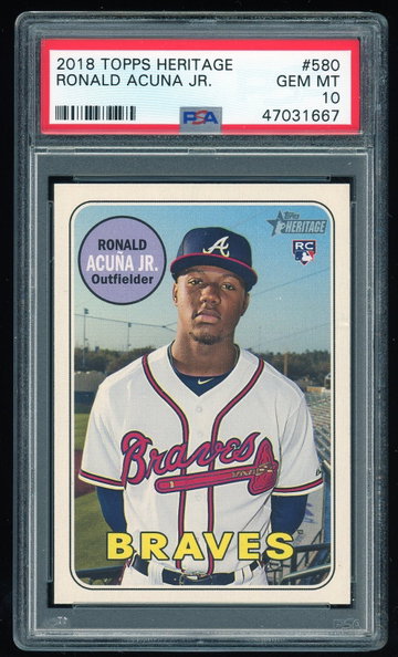2018 Heritage Ronald Acuna