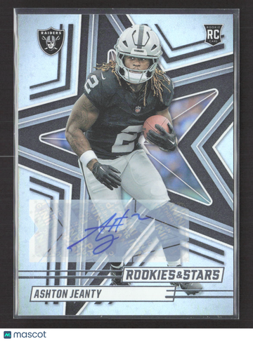 2025 Panini Rookies & Stars Ashton Jeanty #106 RC Auto