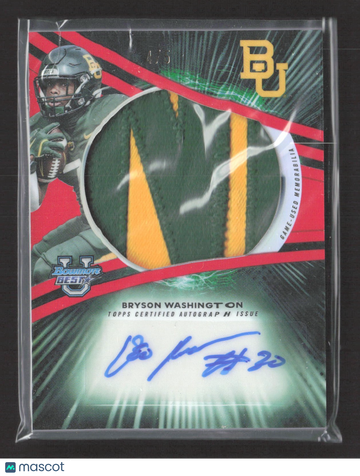 2025 Bowman Bryson Washington Rookie Topps