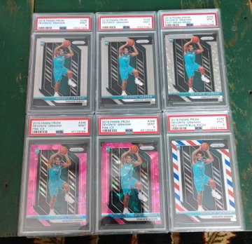 (6) 2018 Panini Prizm Devonte Graham Prizm PSA 9 #288