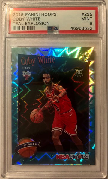 2019 Coby White Hoops Teal Explosion