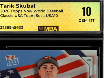 2026 Topps Now World Baseball Classic Tarik Skubal #USA10 USA Team Set MBA 10