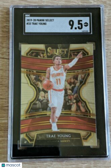2019-20 Panini Select Trae Young #33 SGC 9.5