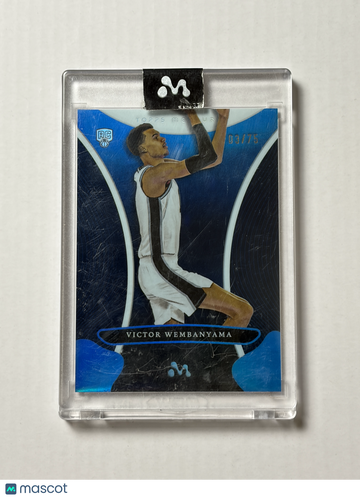 2023-24 Topps Mercury Victor Wembanyama Victor Wembanyama #5 Nicely Centered Mint Parallel/Variety Rookie Short Print 03