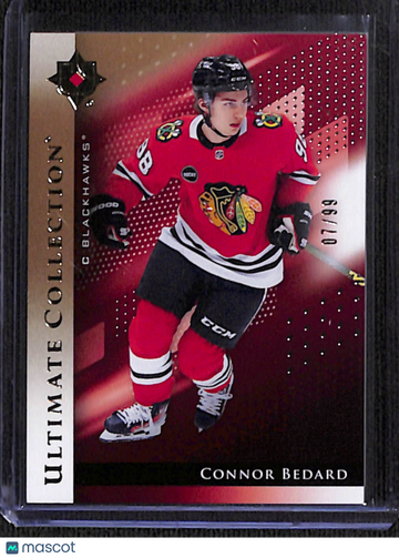 07/99 2024-25 Upper Deck Ultimate Collection Connor Bedard #69 Base Gold