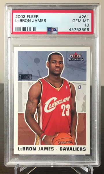 Lebron James 2003 Fleer RC