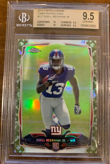 Odell Beckham Jr. 2014 Topss Chrome Camo 412/499