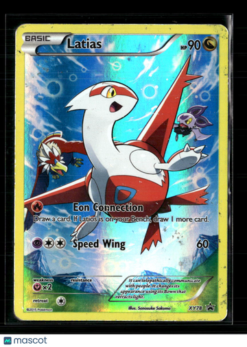 2015 XY Latias Holo Black Star Promo #XY78