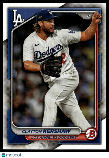 2024 Bowman Clayton Kershaw #56