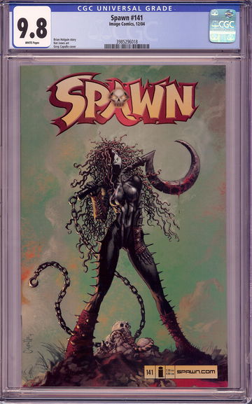 Spawn #141 CGC 9.8 White Pages 1st She-Spawn