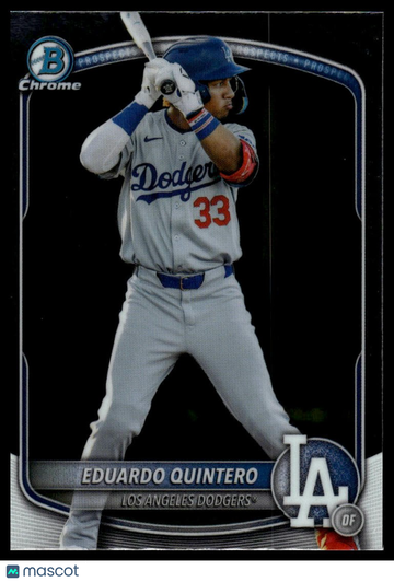 2025 Bowman Draft Eduardo Quintero #BDC-111 Chrome