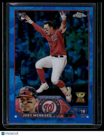 2023 Topps Chrome Sapphire Edition Joey Meneses #470 RC