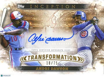2024 Topps Inception Andre Dawson Inception