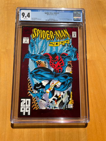 Spider-Man 2099 #1 CGC 9.4 White Pages