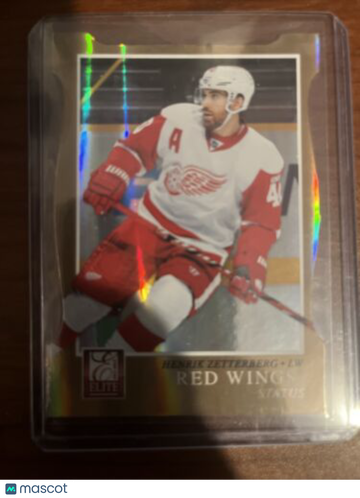 2011-12 Panini Elite - [Base] - Status Gold Die-Cut Henrik Zetterberg #43