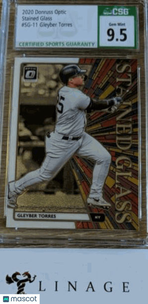 2020 Donruss Optic Gleyber Torres 9.5