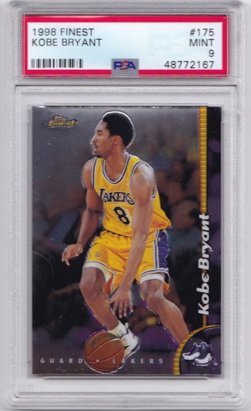 Kobe Bryant 1998 Finest PSA 9