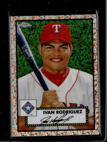 2021 Topps Chrome #512 Ivan Rodriguez /75