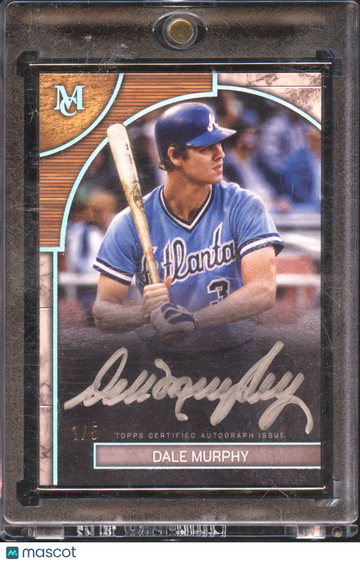 2025 Topps Museum Collection Dale Murphy #FMA-DM /8 Museum Framed Autographed Card