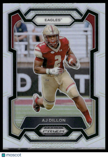 2024 Panini Prizm Draft Picks AJ Dillon #22 Silver