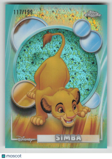 2026 Topps Chrome Disney 100 117/199 #162