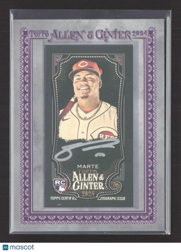 2024 Topps Allen & Ginter Noelvi Marte #MA-NM RC 08/25 Auto