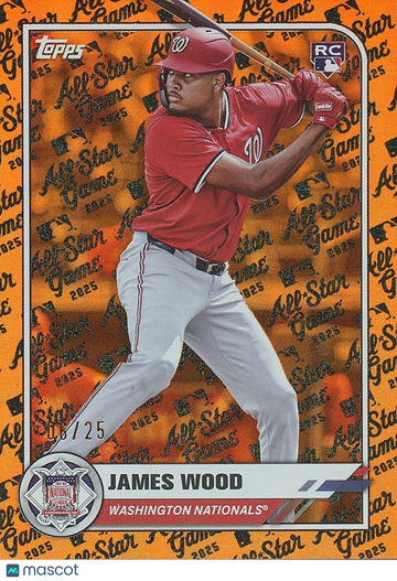 2025 Topps James Wood Rookie Topps