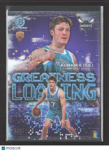 2025 Bowman Chrome Greatness Loading Kon Knueppel #GL-4 Purple /250 RC
