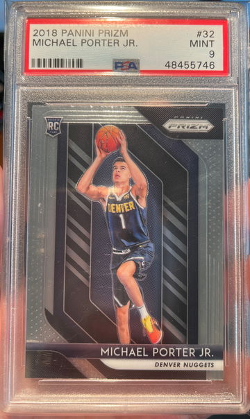 2018 prizm Michael porter Jr PSA 9