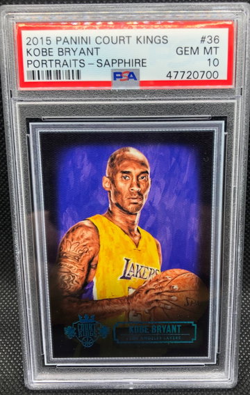 Kobe Bryant 2015 Court Kings Portraits Sapphire