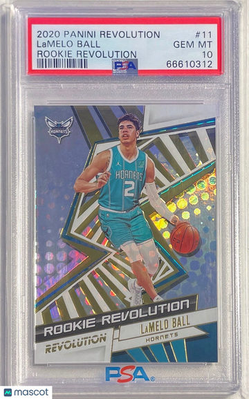 2020 Panini Revolution Rookie Revolution Lamelo Ball #11 PSA 10
