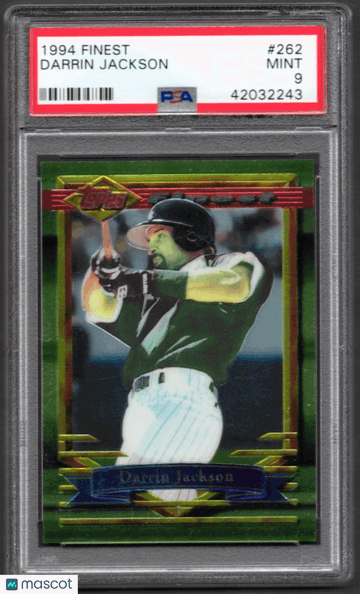 1994 Finest Darrin Jackson #262 PSA 9