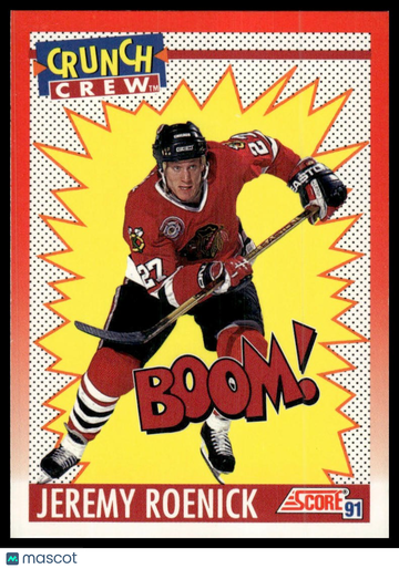 1991-92 Score Canadian English Jeremy Roenick #309