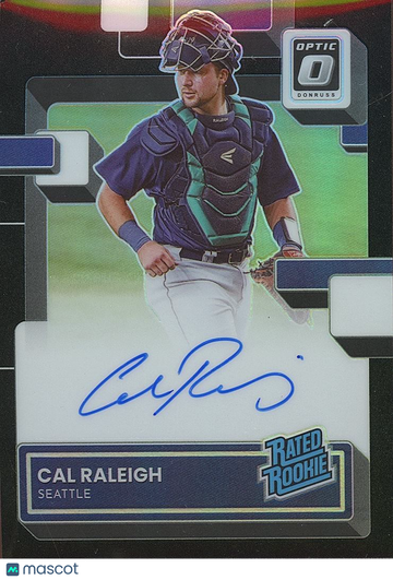 2022 Cal Raleigh Rookie Panini Authentic