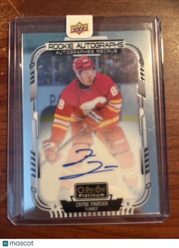 2025-26 O-Pee-Chee Platinum Zayne Parekh #R-ZP Rookie Insert Upper Deck