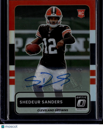 2025 Panini Donruss Optic Football Shedeur Sanders #3 RC