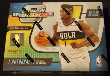 2019-2020 PANINI CONTENDERS OPTIC BASKETBALL HOBBY BOX