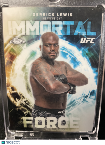 2026 Topps Chrome UFC Immortal Force Derrick Lewis #IF-6