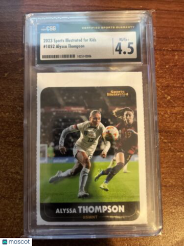 2023 Sports Illustrated for Kids - [Base] Alyssa Thompson #1052 Rookie CSG 4.5