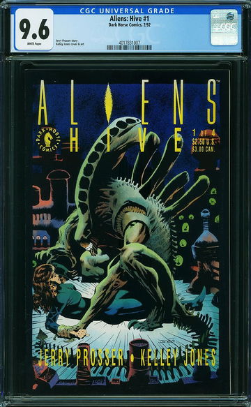 ALIENS: HIVE #1, CGC 9.6 NM+