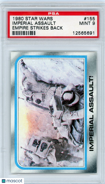 1980 Star Wars Empire Strikes Back Imperial Assault! #155 PSA 9