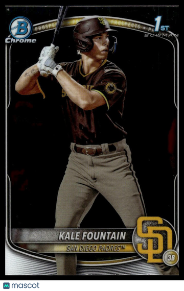 2025 Bowman Chrome Kale Fountain #BCP-246 Bowman Chrome Prospects