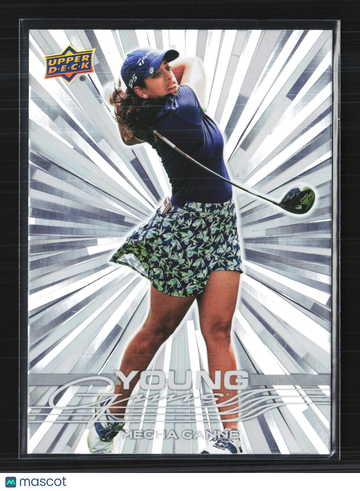 2026 Upper Deck Golf Young Guns Megha Ganne #121 Outburst